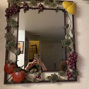 Mirror, feart statement peice